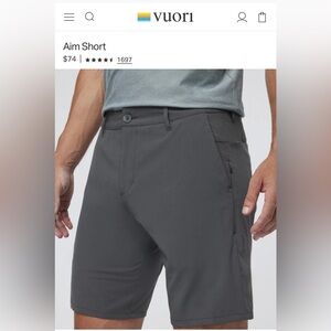 Vuori Aim Men Short